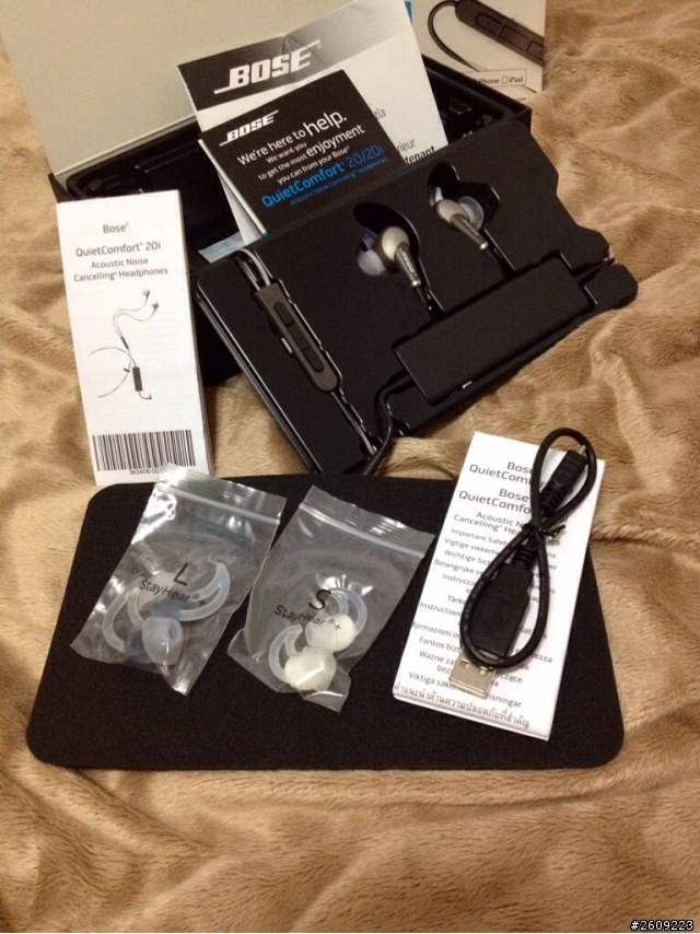 BOSE QC20i 開箱