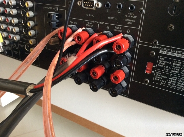 YAMAHA RX-V3200擴大機問題 [前置和bass以外都沒聲音]