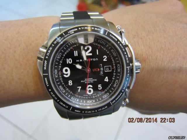 [開箱]HAMILTON  KHAKI  ACTION  SUNSET  機械錶開箱  H62565133