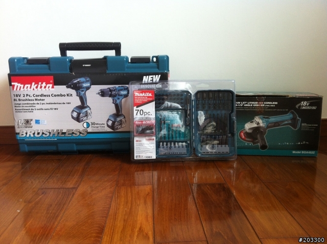 [開箱] Makita LXT239 無刷起子板手&衝擊震動電鑽