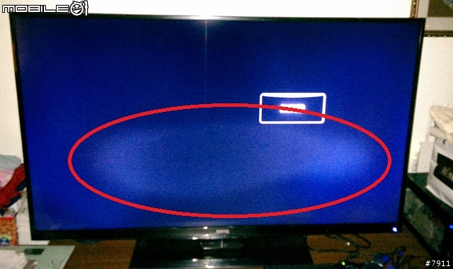 我的BENQ 65RV6600有白霧