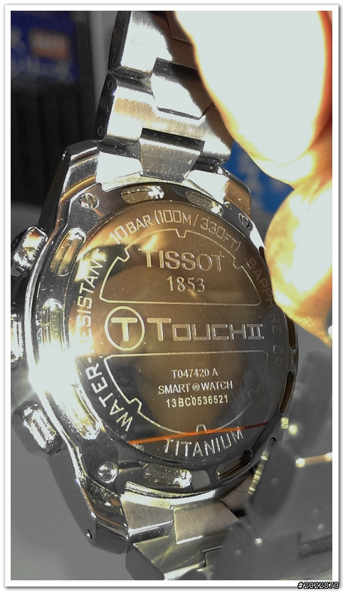 Tissot T-Touch II 鈦金屬錶開箱
