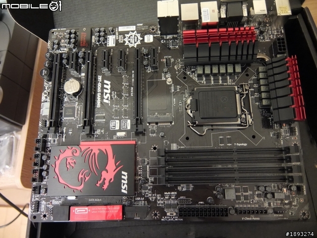 [開箱] SAMSUNG SSD mSATA EVO 250GB @ msi Z87-GD65 Gaming