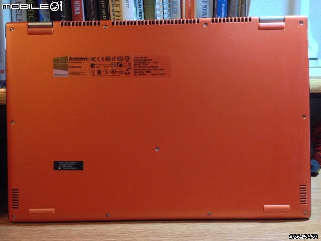 【不專業開箱】Lenovo IdeaPad Yoga 2 Pro 日光橘