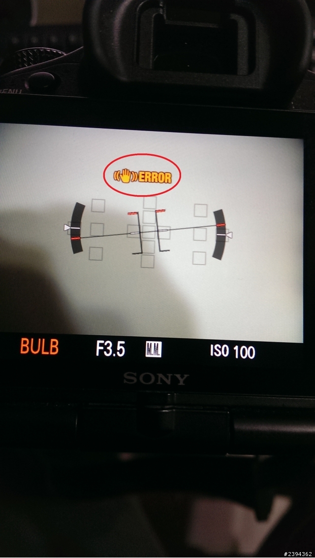 各位大哥大姐!Sony A57 出現的錯誤 這是什麼壓!~