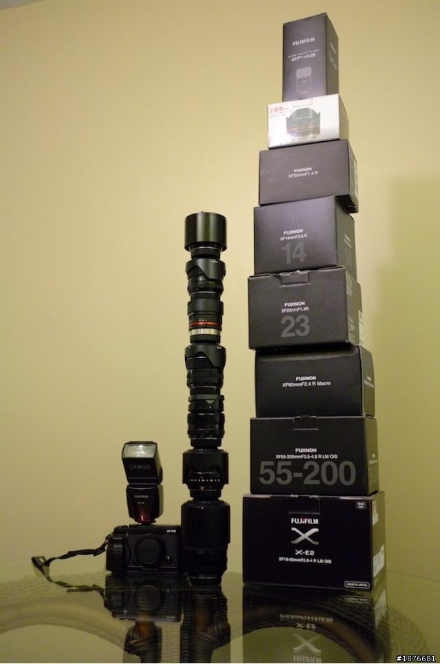 入手 x-e2 後，困難的決定