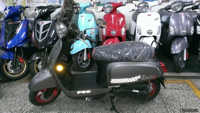 [開箱]比雅久J BUBU S 消光灰、入手囉!