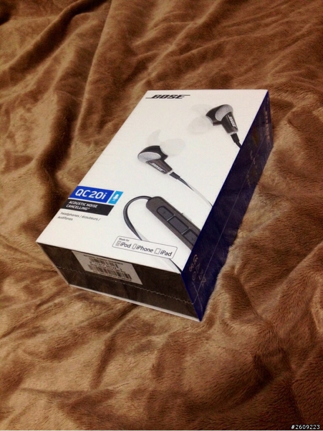 BOSE QC20i 開箱