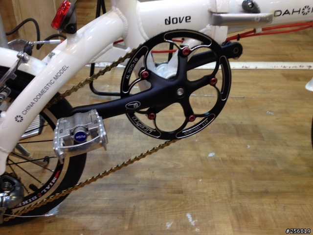看我把Dahon Dove-Bya 412 單速14吋折疊車改米洛Mailo 外三變速輪組
