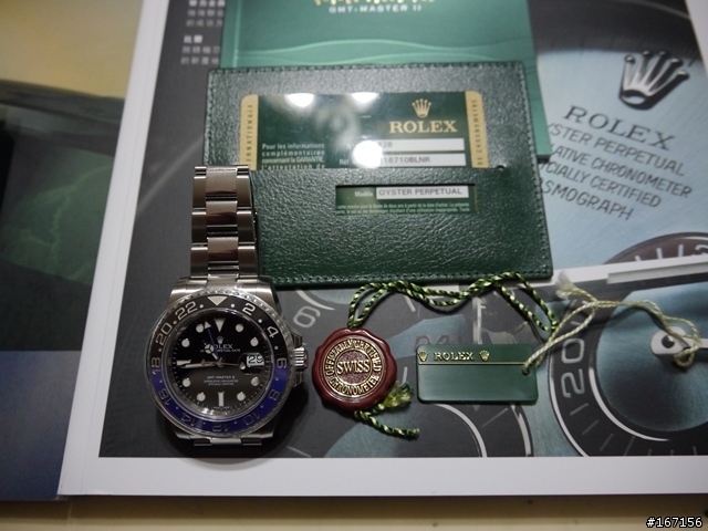 ROLEX 116710BLNR 藍黑GMT小開箱(圖傷眼~請見諒喔)