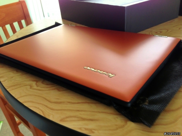 【不專業開箱】Lenovo IdeaPad Yoga 2 Pro 日光橘