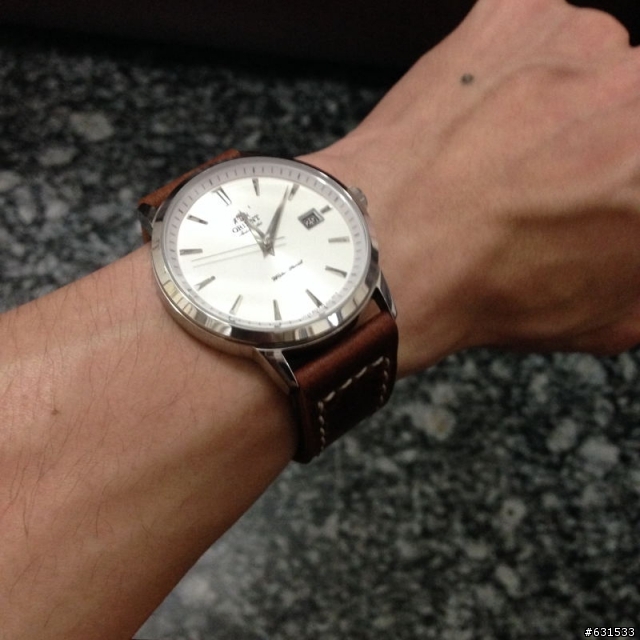 [開箱]Orient Ray 機械錶(FEM6500CD)+Crown & Buckle 錶帶