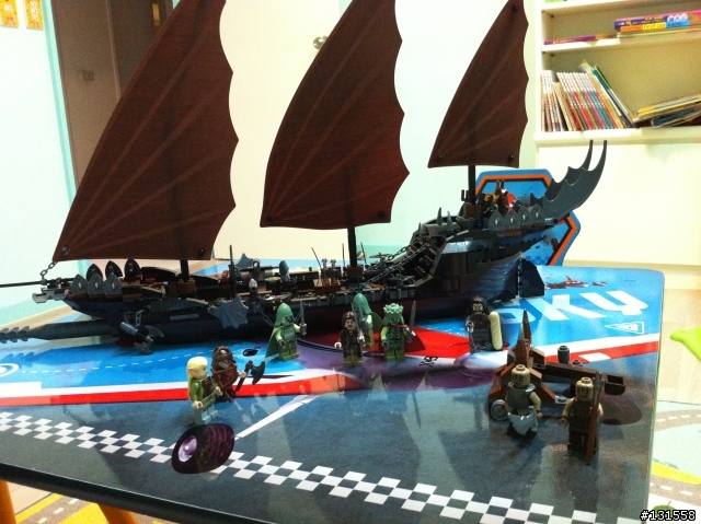 [開箱] LEGO 魔戒 Pirate Ship Ambush 79008