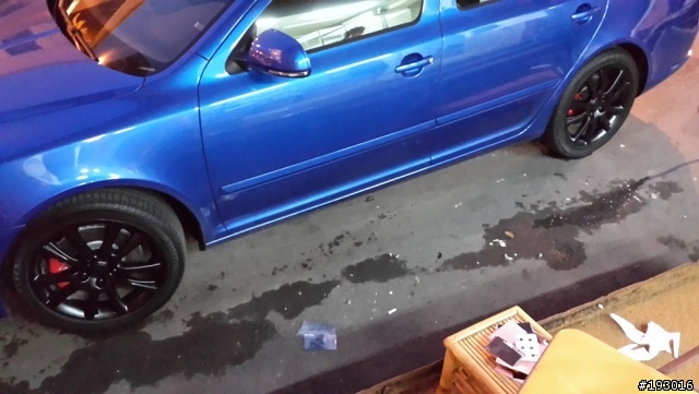 開箱囉 小弟的 OCTAVIA COMBI RS TDI 藍色