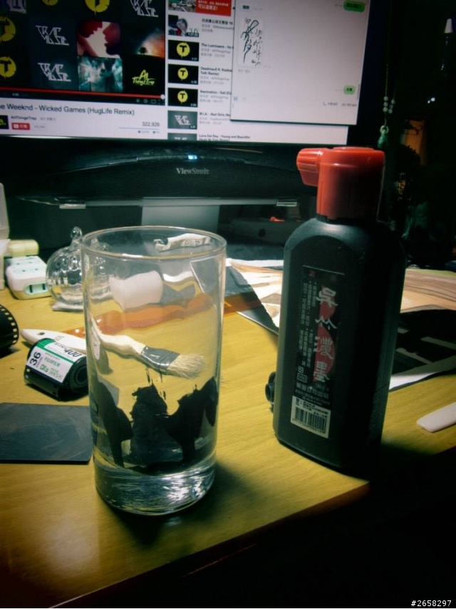 自製木質針孔相機