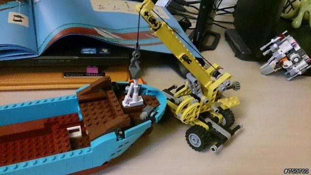 【LEGO開箱文】世界最大貨櫃輪建造過程