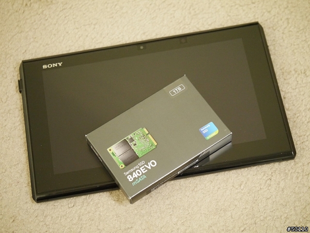 [DIY] 大容量SSD 時代來臨 1TB VAIO Duo 11