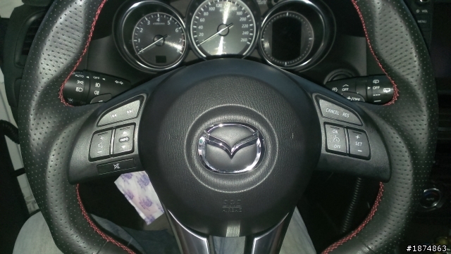 (DIY) Mazda CX-5方向盤換檔撥片