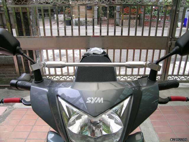 三陽 GT 150EFI (灰熊)加裝橫桿經驗分享
