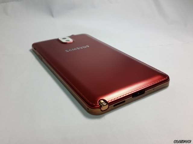 NOTE 3 玫瑰金(新增白機)+ 原廠潮牌背蓋(個性紅)