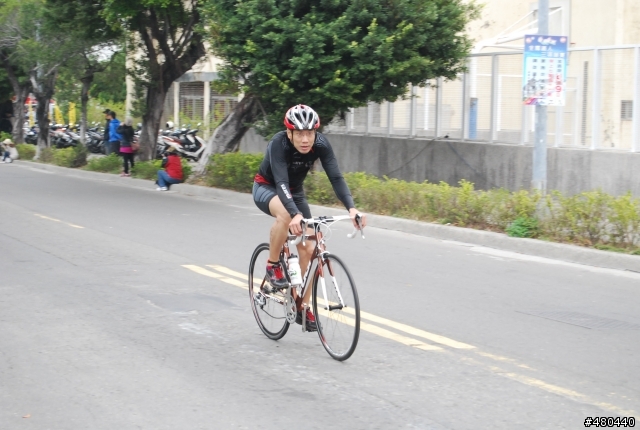 2014年3/9高雄愛河鐵人賽自行車起點出發照片
