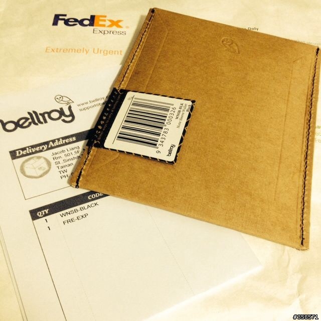 [開箱文]Bellroy Slim Wallet-Note Sleeve