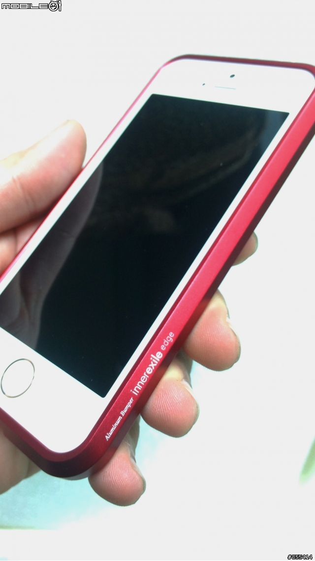 [開箱] innerexile edge混搭式 iPhone5／5s 鋁合金保護殼