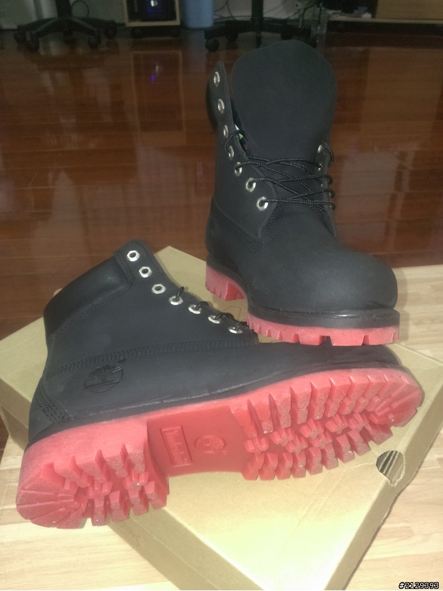 TIMBERLAND  6-Inch Premium Boot 不是黃靴是黑紅靴! ! !