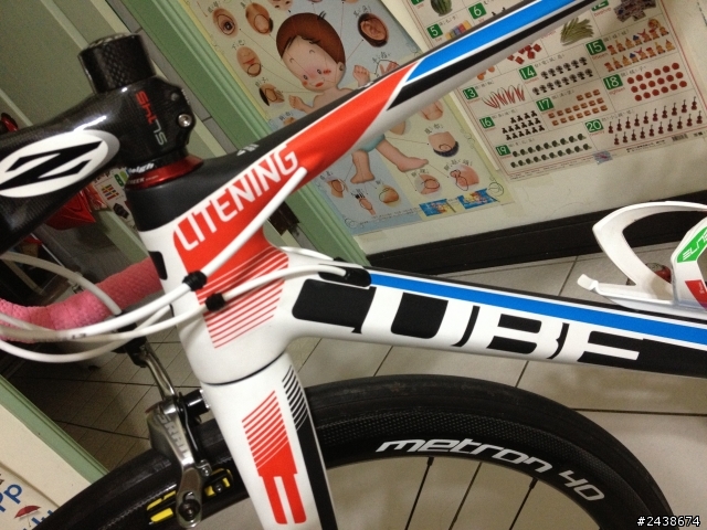 [簡單開箱]換車架了 CUBE Litening SUPER HPC Race