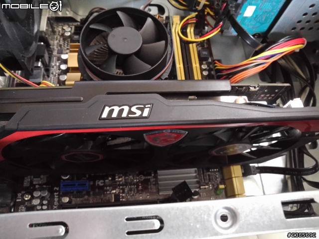 微星NVIDIA_GTX750Ti 顯卡實裝分享