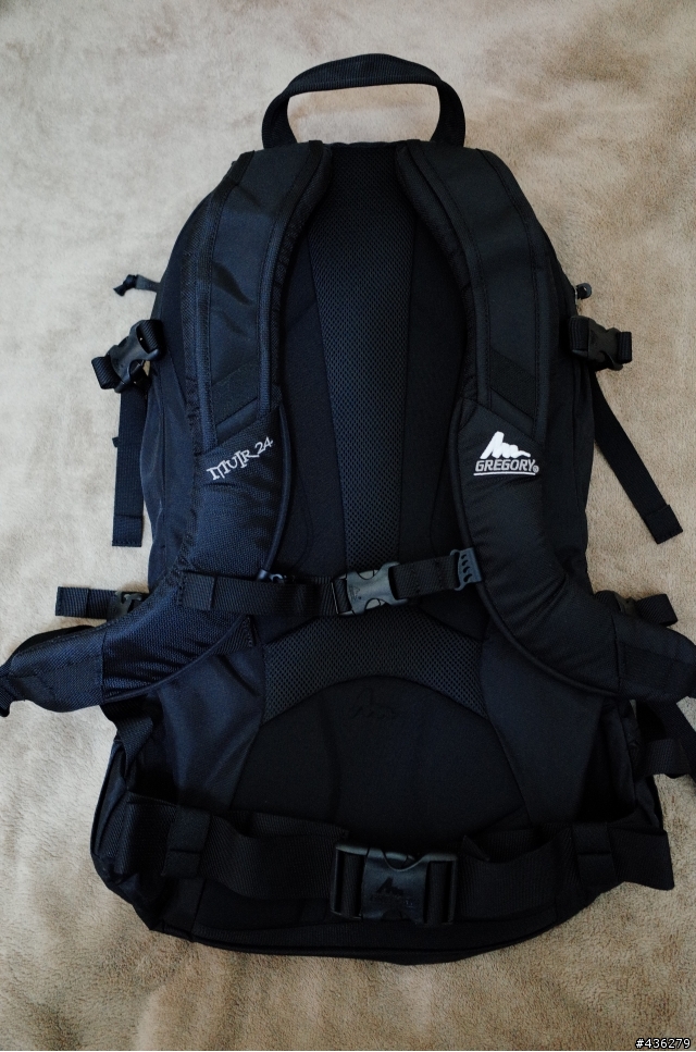 [開箱] Gregory Muir 24L 黑色後背包