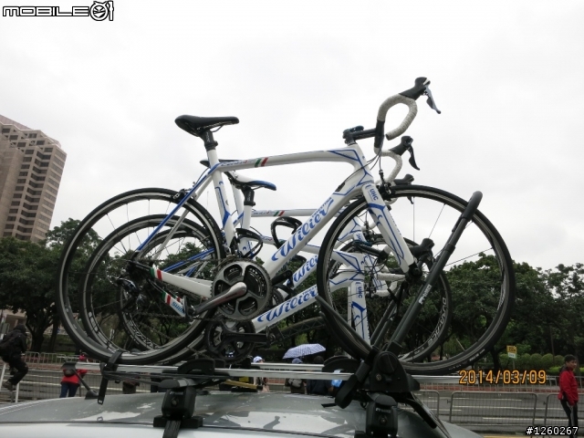 熱鬧的 2014自行車環台賽 第一站台北