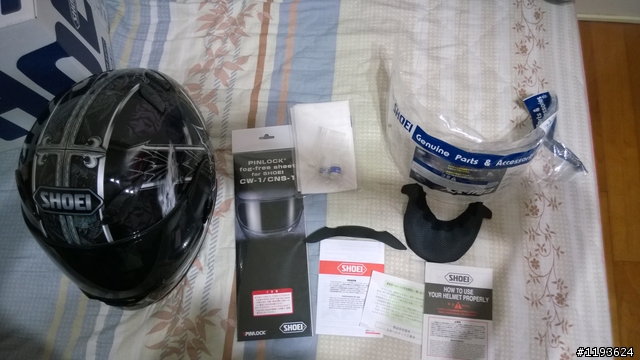 [開箱]SHOEI XR-1100 Diabolic Feud TC-5