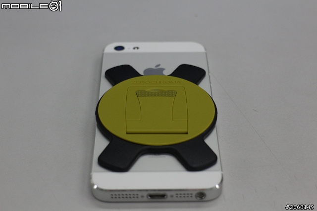 【試用開箱文】Zerochroma手機轉盤立架通用型之iPHONE5測試