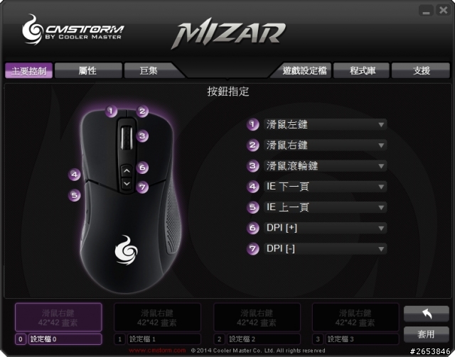 [開箱] Cooler Master 電競滑鼠 2014 最新作品 Mizar 弒日狼
