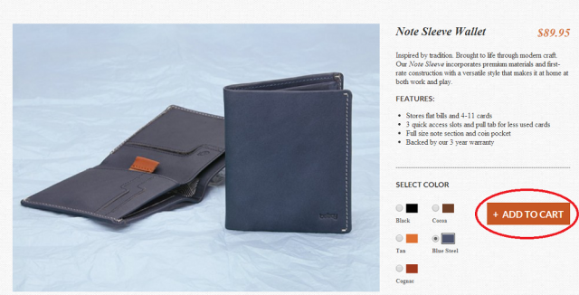 [開箱+附教學] Bellroy 皮夾 Note Sleeve Wallet -Tan