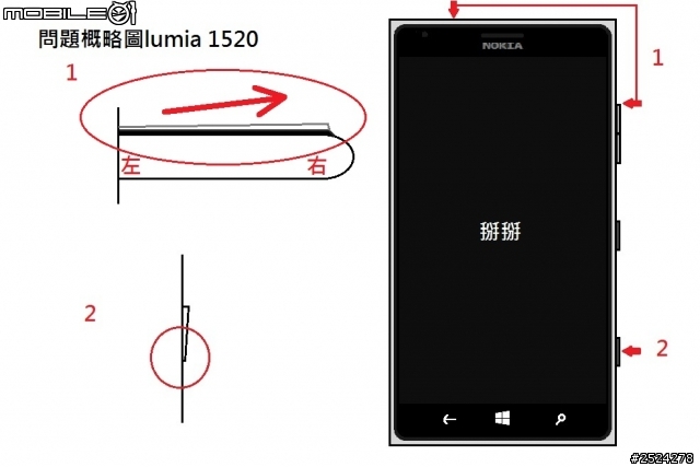 請問各位的1520螢幕邊框是否平整？