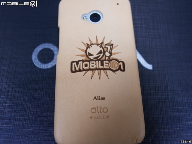 Alto 客制化雷雕hTC New One真皮手機保護殼