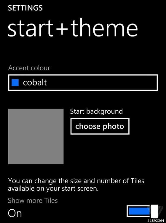 WP 8.1 開始畫面將可加入背景 第三列磚 3D觸控手勢