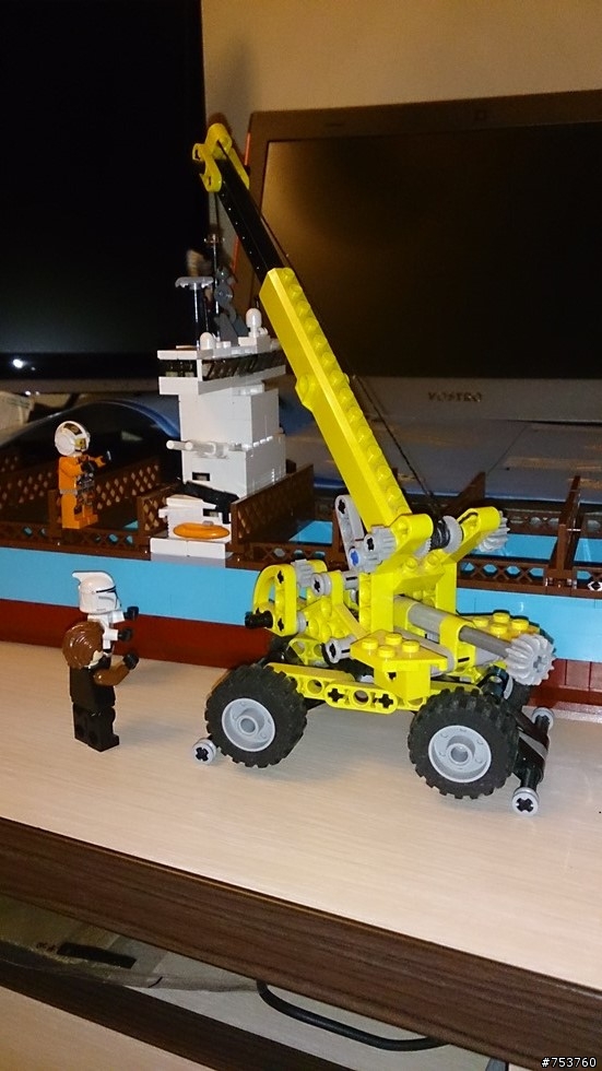 【LEGO開箱文】世界最大貨櫃輪建造過程