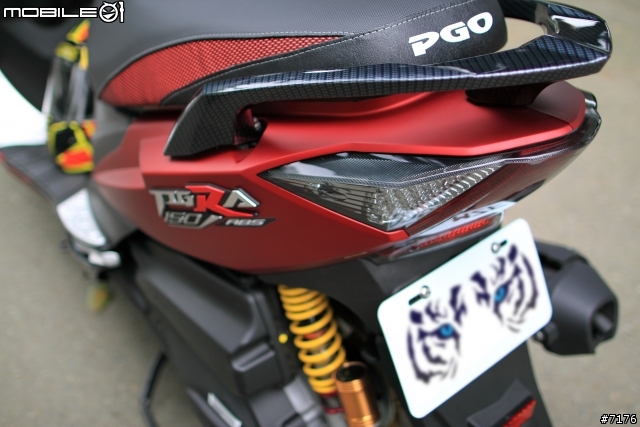 2014 TIGRA150 ABS 魚眼特仕版迷霧紅 開箱 (圖多慎入)