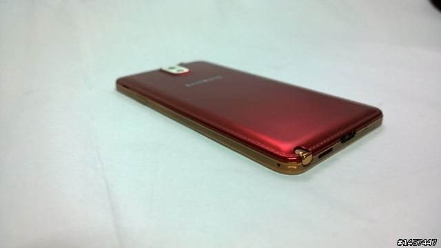 NOTE 3 玫瑰金(新增白機)+ 原廠潮牌背蓋(個性紅)