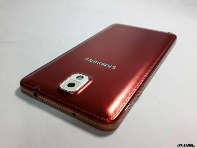 NOTE 3 玫瑰金(新增白機)+ 原廠潮牌背蓋(個性紅)