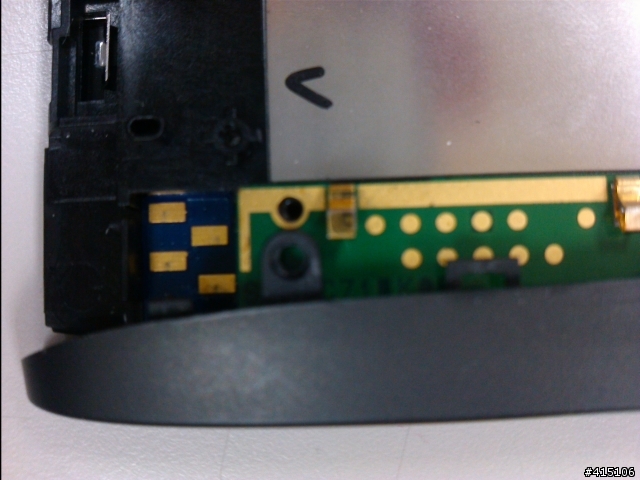 Sharp A01SH 舊機panel 更新簡單拆機