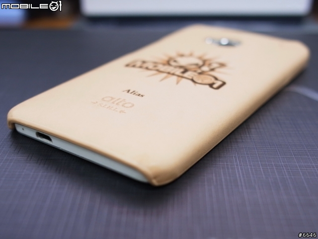 Alto 客制化雷雕hTC New One真皮手機保護殼
