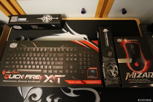 [開箱] Cooler Master 電競滑鼠 2014 最新作品 Mizar 弒日狼