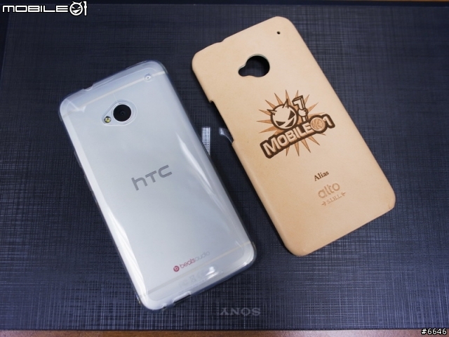 Alto 客制化雷雕hTC New One真皮手機保護殼