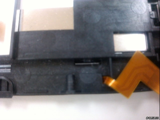 Sharp A01SH 舊機panel 更新簡單拆機