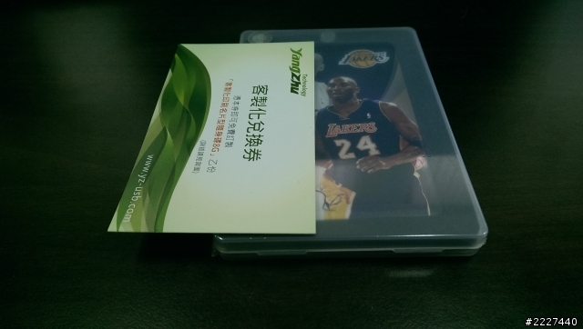 【心得】Kobe球員卡8G隨身碟開箱分享~