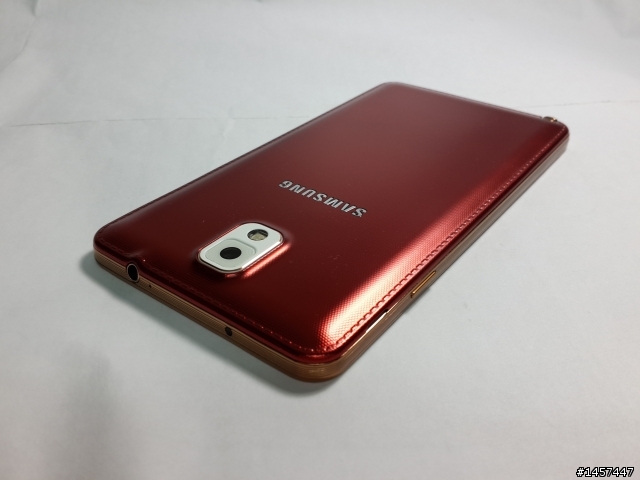 NOTE 3 玫瑰金(新增白機)+ 原廠潮牌背蓋(個性紅)